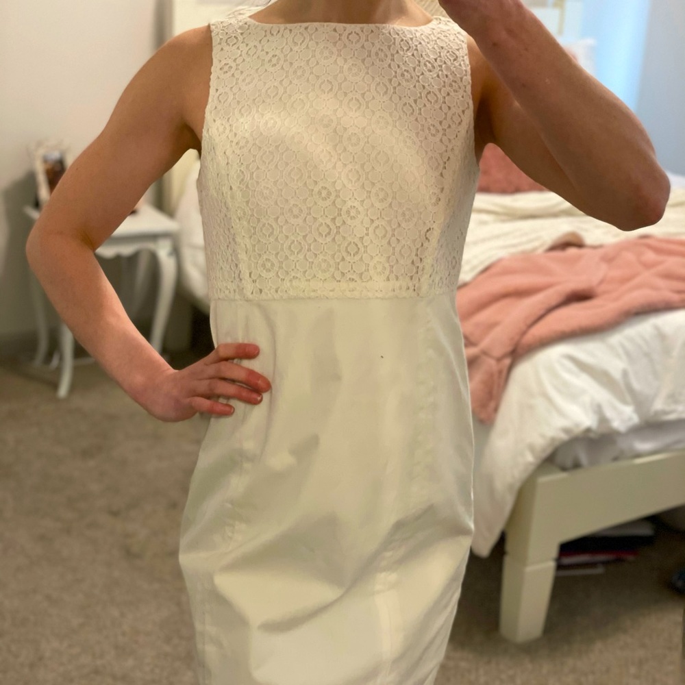 White dress
